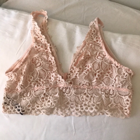 Light pink aerie bralette - Picture 2 of 5